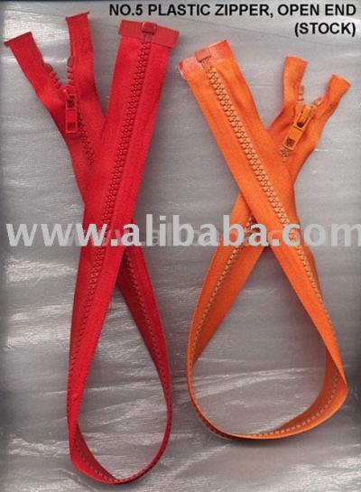 Stock For No. 5 Plastic Zipper (Stock pour le n ° 5 Plastic Zipper)