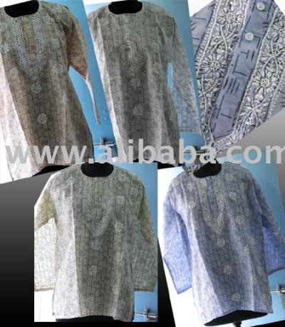 Ladies  Size Clothing on Womens Plus Size Tunic Top Chikan Ethnic Clothing  Womens Plus Size