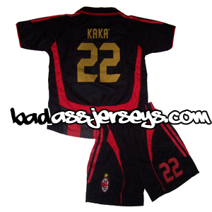 Youth AC Milan Soccer Kits Jerseys %26 Shorts For Kids (Jeunesse AC Milan Soccer Kits Maillots% 26 courts métrages pour les enfants)