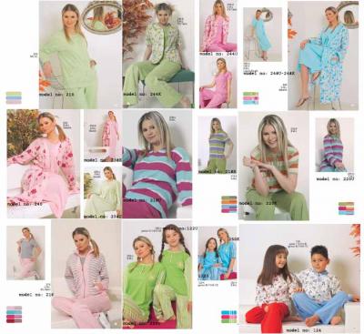 Women And Chlid Pajamas
