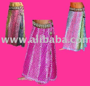 Hippie Gypsy Boho Celebs Fav Indian Silk Skirt (Hippie Gypsy Boho Célébrités Fav Indian Silk Skirt)