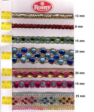 Beaded Stone Worked Laces (Beaded pierre travaillée Laces)