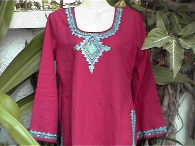Shocking Pink Kurtis (Shocking Pink Kurtis)