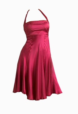 Satin Evening Dress (Satin Evening Dress)