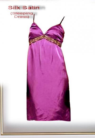 Satin Sleeping Dress (Satin Sleeping Dress)
