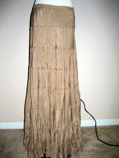 8-Tier Silk Type Skirt