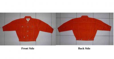 100% Cotton Boy`s Twill Jacket