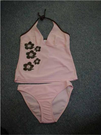 Flower Print Tankini Set (Flower Print Tankini-Set)