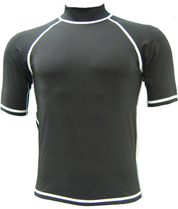 Black Rash Guard Vest, Rash Guard, UV Rash Guard