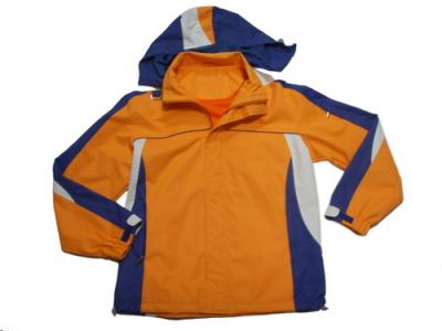 Mens Racing Jacket With Detachable Hood