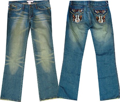 Fancy Collection Junior Jeans Embroidered (Fancy Junior коллекция джинсов Вышитая)