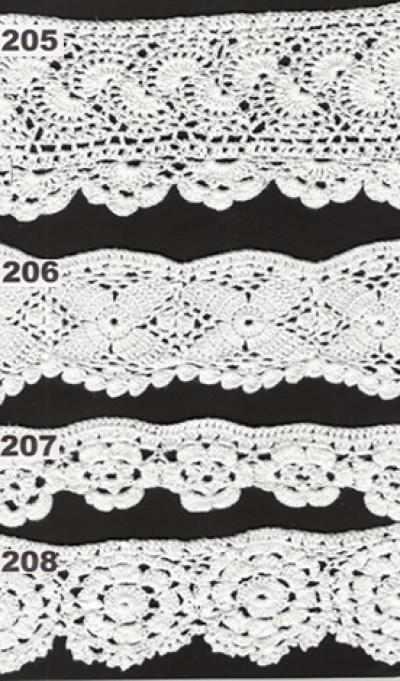 Hand Made Cotton Crochet Laces (Hand Made Cotton Crochet Laces)