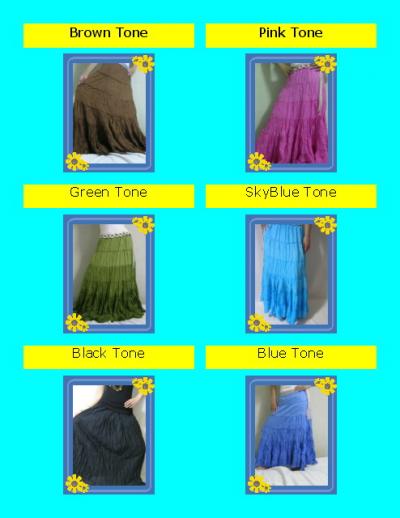 Crinkle Skirt