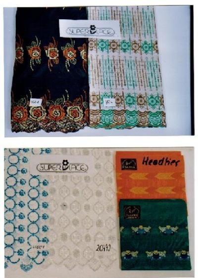 Headties And Lace Material