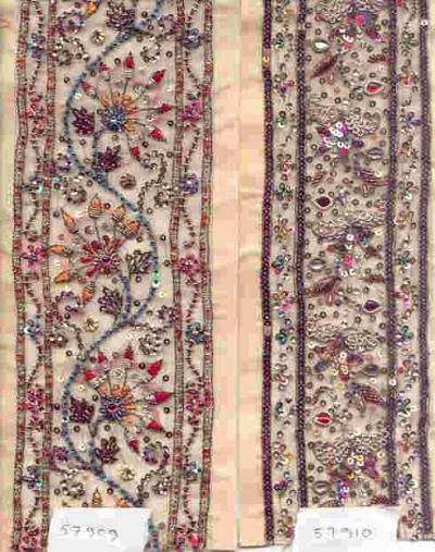 Hand made Trims, (Hand made Zierteile,)