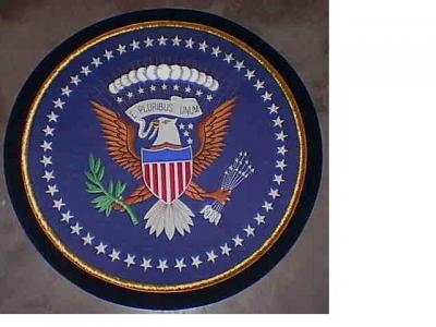 USA Seal Hand Embroidered Badges (USA Seal Hand Gestickte Abzeichen)