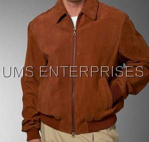 Bomber Leather Jacket (Bomber Leather Jacket)