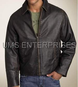 Distressed Leather Jacket (Distressed Leather Jacket)