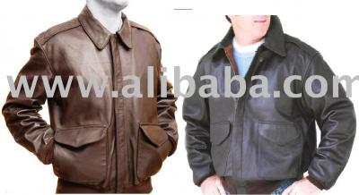 Leather Bomber Jackets (Куртки кожа Бомбардировщик)