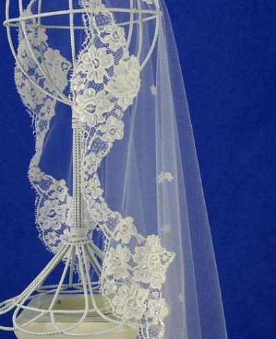 Mantilla Bridal / Wedding Veil (Мантилья Люкс / Свадебные Veil)