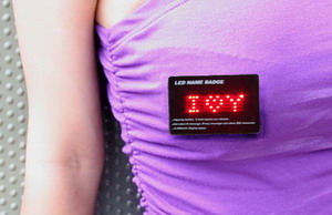 LED Name Badge (Nom LED Badge)