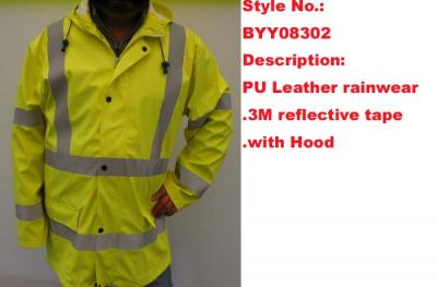 PU Leather Rainwear (PU Leather Outerwear)