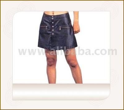 Genuine Sheep Nappa Leather Skirt