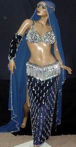 Oriental Belly Dance Costume