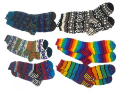 Woolen Knitted Socks Pair (Woolen Knitted Socks Pair)