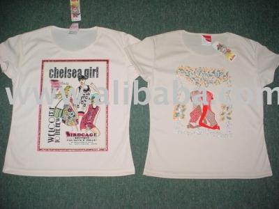 Ladies` T-Shirts (Mesdames `T-Shirts)