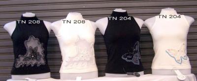 Embroidered Ladies T-Shirt (Вышитый дамы T-Shirt)