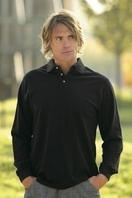 Heavymill Long Sleeve Polo Shirts (Heavymill длинным рукавом Рубашки Поло)