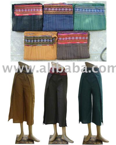 Thai Wrap Pants Sarong Trousers (Thai Wrap Pants Sarong Trousers)