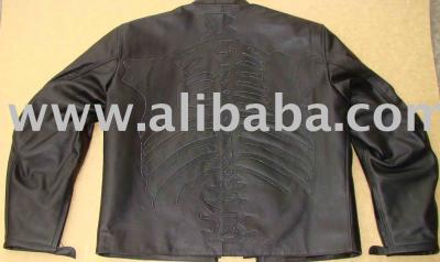 Leather Skeleton Jacket (Скелет кожа куртка)