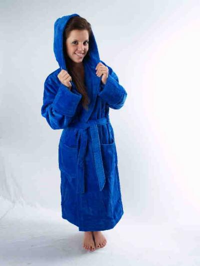 Hood`n Velour Bathrobe