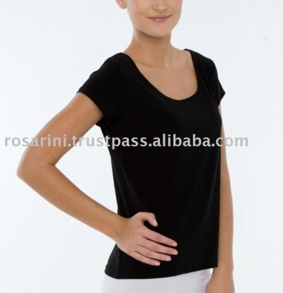 Cap Sleeve Scoop Neck Top (Cap Sleeve Scoop Neck Top)