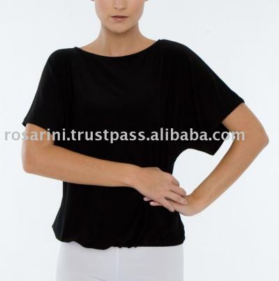 Boat Neck And Elastic Bottom (Boat Neck And Elastic Bottom)