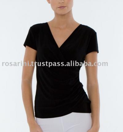 Cap Sleeve Gathered Top (Cap Sleeve Gathered Top)