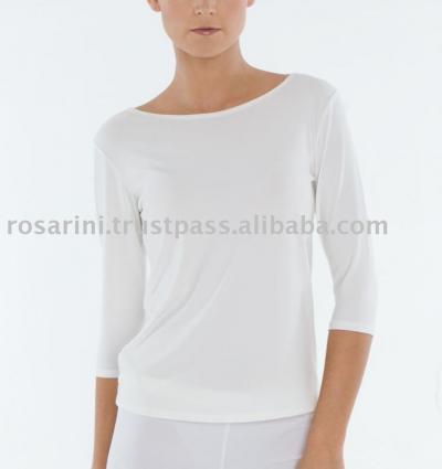 3 / 4 Sleeve Boat Neck T-Shirts (3 / 4 Sleeve Boat Neck T-Shirts)