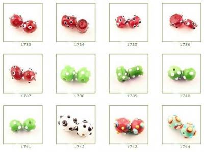 Bumpy Glass Beads (Bumpy Стеклянные шарики)