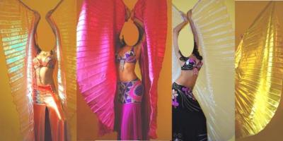 Belly Dance Wings / Verschleiß der ägyptischen Isis Handmade (Belly Dance Wings / Verschleiß der ägyptischen Isis Handmade)
