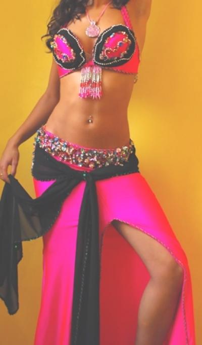 Professional Belly Dance Egyptian Handmade Costume (Professional Belly Dance Egyptian Handmade Costume)
