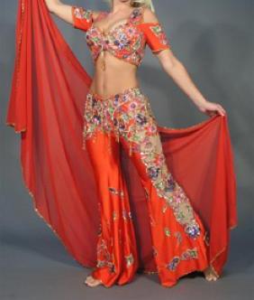 100% Egyptian Handmade Belly Dance Costume (100% Egyptian Handmade Belly Dance Costume)