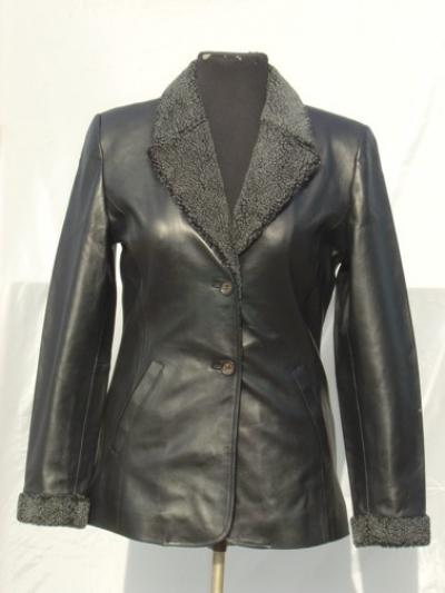 Ladies Fashion Leather Jacket (Дамы мод Leather J ket)