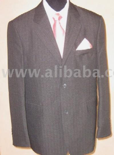 Classic Men`s Pintriped Suit (Классические MEN `S Pintriped Suit)