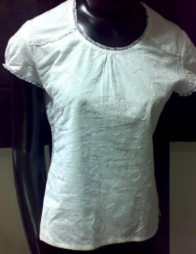 Cotton Top With Embroidry