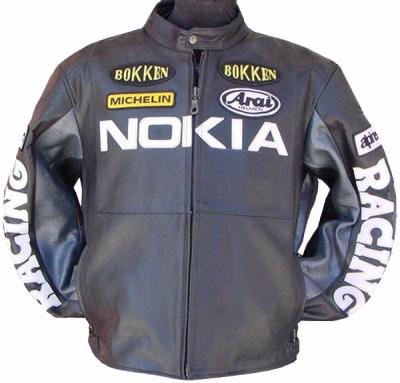 Leather Jacket Motorbiker (Veste en cuir motard)