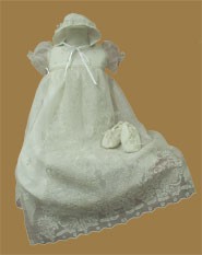 Pineapple Baptismal Gown Set (Ананас Крещения платье Установить)
