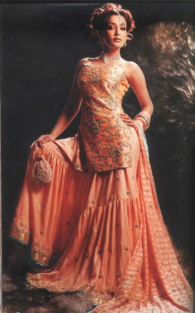 Traditional Bridal Dress Of Pakistan (Robe de mariée traditionnelle du Pakistan)
