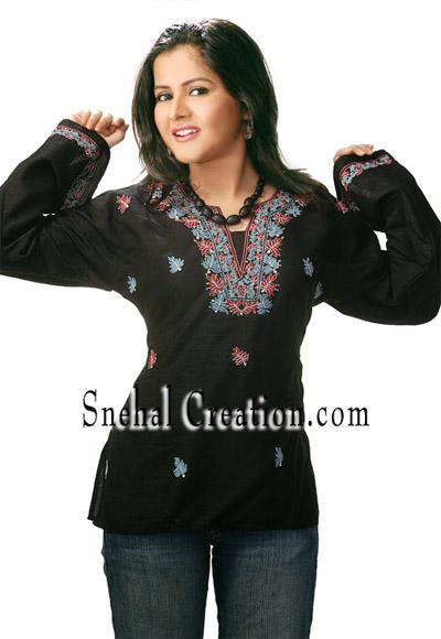Gestickte Kurtis (Gestickte Kurtis)